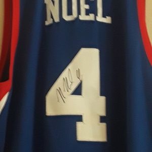 Signed Nerlens Noel Sixers Jersey